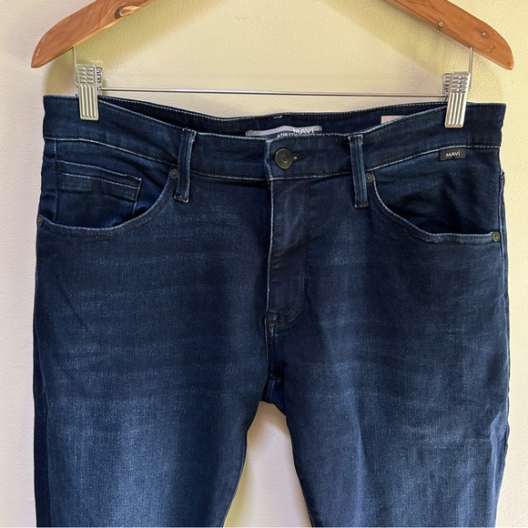 Mavi ~ Men’s Marcus 32/34 Slim Straight Leg Athletic Denim Jeans - Picture 5 of 12
